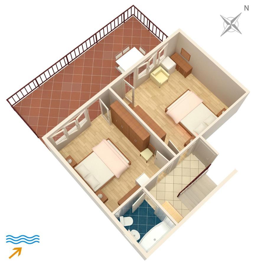 Apartment Selce 2381D Esterno foto